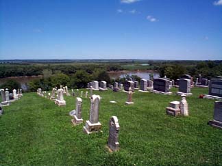 Napoleon, MO, cemetery web.JPG (19403 bytes)