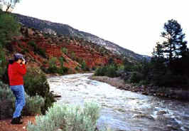stacey shooting riverbed.JPG (21278 bytes)